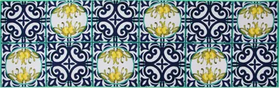 Produktbild von Excelsa tischläufer Amalfi baumwolle 45x140 cm bunt