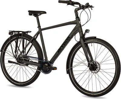 Produktbild von Airtracks Herren City XXL Fahrrad 28 Zoll CI.2880 Shimano Nexus 7 Schwarz Matt 56cm für Körpergröße 175-185cm