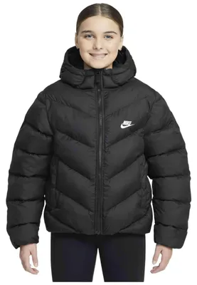 Produktbild von Nike K Nsw Tf Adp Puffer Black/White Black/White S