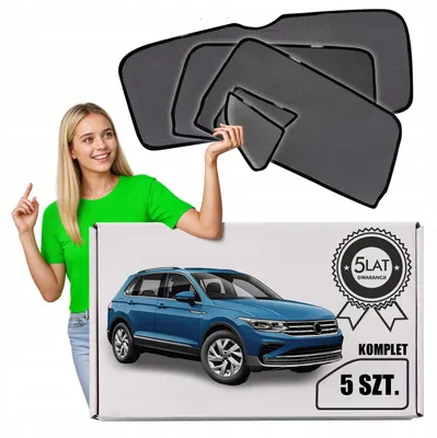 Produktbild von VW Tiguan II AD1 2016-2024 Magnetisches Sonnenschutz-Set 5-teilig