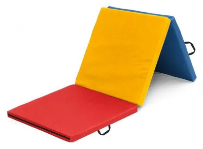 Productafbeelding van Sedco Driedelige Vouwmat 180x90x4 Cm Veelkleurig