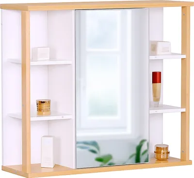 Immagine prodotto di Mobiletto con specchio per bagno, contenitore a parete