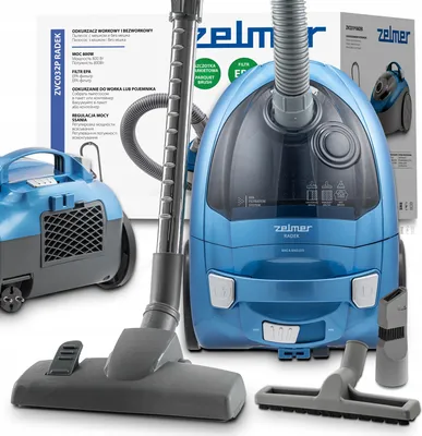Produktbild von Zelmer ZVC032P, 800 W, Trocken, Kombi, 2,5 l, EPA, Filterung