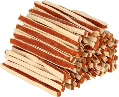 Obrázok produktu pre PETITTO pochúťky pre psov mäkké kačacie prúžky 500g