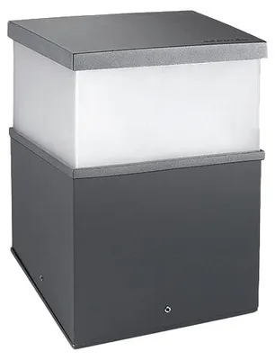Produktbild von LEDS C4 Cubik Außenleuchte - 15 W, IP54, Grau