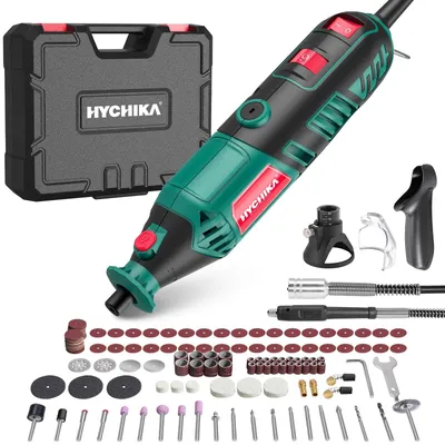 Produktbild von HYCHIKA 170W Rotationswerkzeugsatz mit variabler Drehzahl und Flexwelle