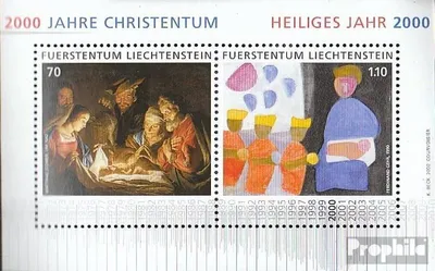 Produktbild von Briefmarken Liechtenstein 2000 Mi Block17 (kompl.Ausg.) postfrisch Heiliges Jahr