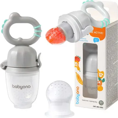 Produktbild von Babyono Dino Silikon-feeder Durchsichtig  Durchsichtig One Size