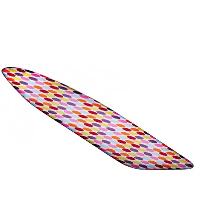 Produktbild von MSV 3700703931348, Gepolsterter Bügelbrettoberbezug, Baumwolle, Mehrfarbig, Muster, 550 mm, 1490 mm
