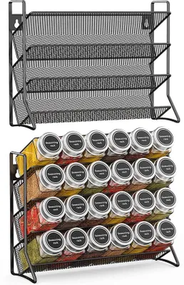 Produktbild von Kräuterregal Metallorganizer - Schwarz