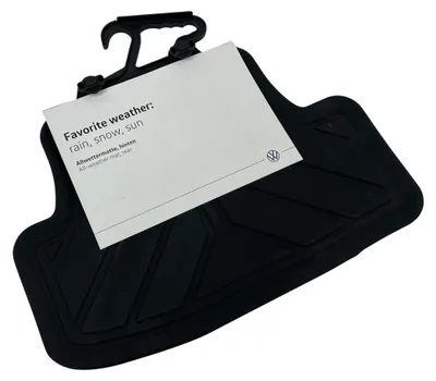 Immagine prodotto di Tappetini in gomma per VW T-Roc, colore nero, per la parte posteriore