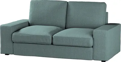 Produktbild von Dekoria Bezug für Kivik 2-Sitzer Sofa, grau- blau, Bezug für Sofa Kivik 2-Sitzer