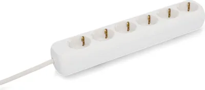 Immagine prodotto di ciabatta elettrica a 6 prese Presa di corrente da 1,4 m Protezione bambini Schuko