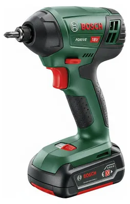 Image de Bosch Powertools Bosch cordless impact drill AdvancedImpact 18 (green/black, 2x Li-ion battery 1.5Ah, case, POWER FOR ALL ALLIANCE)