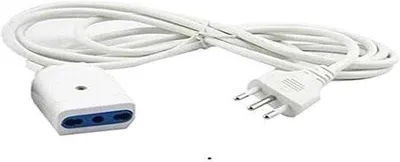 Productafbeelding van Verlengkabel 3 Meter Wit met 16A Stekker