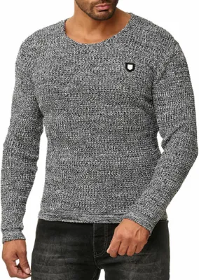 Produktbild von Red Bridge Herren Men of the Year Strickpullover Pullover Grau melange S