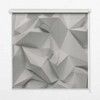 Produktbild von Seitenzug-Rollo Fensterrollo Jalousie - Lichtdurchlässig Springrollos - 60x140 cm - 3D-Papierwand
