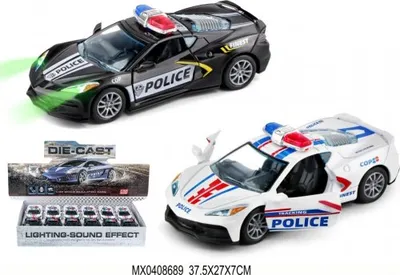 Obrázok produktu pre Kovové policajné auto 1:32