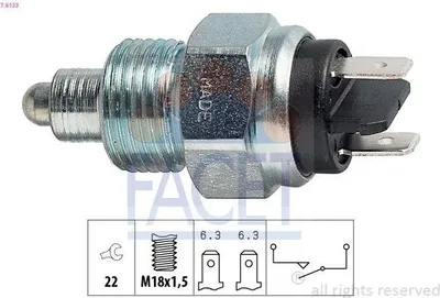 Produktbild von FACET Rückfahrschalter 7.6133 für VW GOLF I Cabriolet (155)