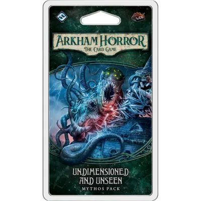 Produktbild von Arkham Horror: Das Kartenspiel – Mythos-Erweiterung „Dimensionenlos und Unsichtbar“