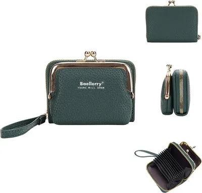Produktbild von Geldbörse Baellerry CA-35912 - Elegante Damenbörse in Grün KP35912