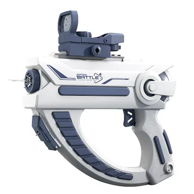 Imagen del producto de Pistola de agua eléctrica, juguete para niños, color azul