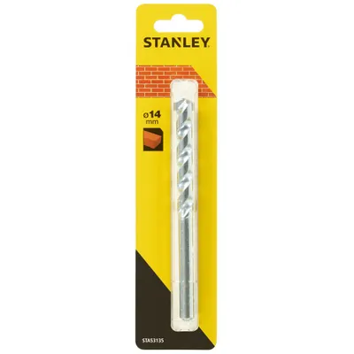 Obrázok produktu pre Stanley STA53135-QZ, Vŕtačka, 1,4 cm, 150 mm, Murivo, 8,5 cm, 1 kusov