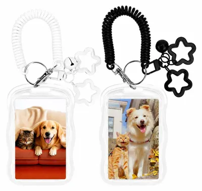 Imagen del producto de Soporte para fotos y tarjetas con llavero