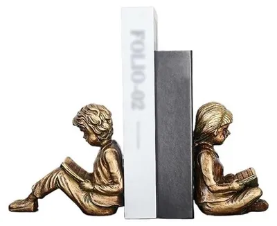 Imagen del producto de Soportes para libros decorativos de resina