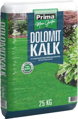 Obrázok produktu pre Prima Dolomitkalk 25kg - pH-Wert optimieren & Pflanzen ideal mit Nährstoffen versorgen