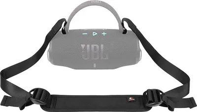 Produktbild von INF Ersatz Schultergurt für JBL Charge 6 - Schwarzes Nylon, Verstellbar