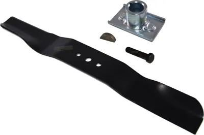Produktbild von 51 CM Rasenmähermesser + Messerhalter + Keil + Schraube für Scheppach Rasenmäher
