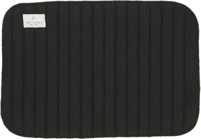 Produktbild von Equitheme Cooldry Pferdebandagenunterlage Schwarz 44 x 30 cm Schwarz 44 x 30 cm