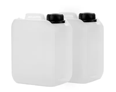 Immagine prodotto di 2x tanica in plastica HDPE, 2.500 ml (vuota), filettatura 45 mm con approvazione UN