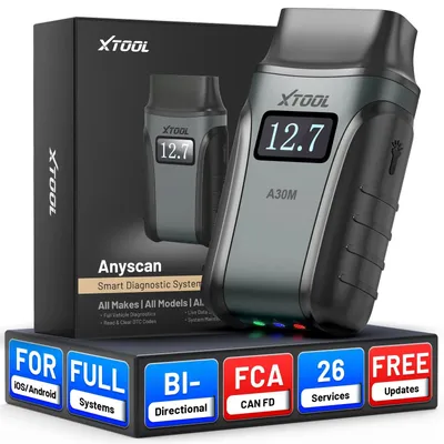 Obrázek produktu pro OBD2 diagnostický kabel - OBD2 skener - Nástroj pro autodiagnostiku - Diagnostický skener - Diagnostický adaptér - Bezdrátový Bluetooth