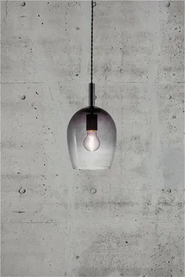 Immagine prodotto di Apparecchio NORDLUX Uma in vetro soffiato, Variante: Ø 140 x 305 x 2000 mm, E27, 40 W, fumé