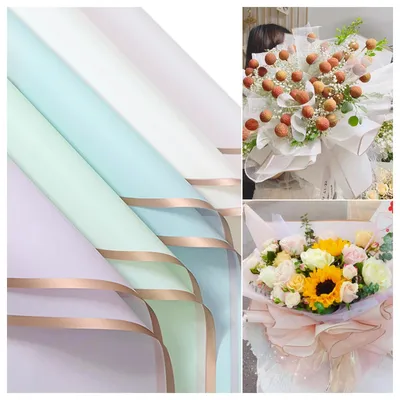 Produktbild von Wasserdichtes Geschenkpapier für Hochzeiten und Geburtstage, 50 Blätter