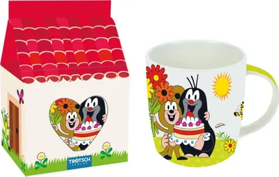 Produktbild von Tasse "Der kleine Maulwurf" im Papphaus