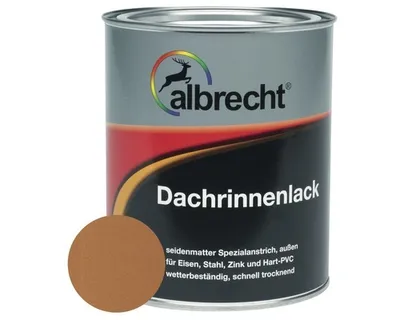 Produktbild von Albrecht Dachrinnenlack kupfer 750 ml