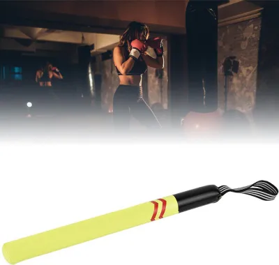 Obrázok produktu pre Odolná boxerská tyč cieľové fitness tréningové zariadenie bojové úderové tyče žltá žltá