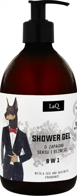 Obrázok produktu pre LaQ Żel pod prysznic 8w1 o zapachu seksu i biznesu Doberman, 500 ml