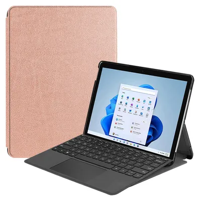 Obrázek produktu pro Obal na 13palcový tablet Microsoft Surface 8 Pro Slim s funkcí stojánku a funkcí automatického uspání/probuzení Bronzový