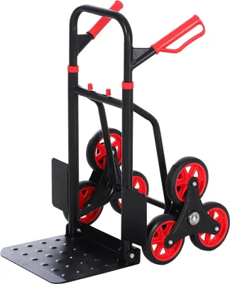 Obrázek produktu pro Vozík na pytle - Skládací přepravní vozík - Nosnost 120 kg - S kolečky - Pro rozvoz a přepravu