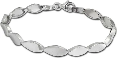 Produktbild von SilberDream Armband 19cm 925er Silber Tropfen silber Damen Schmuck SDA4793J