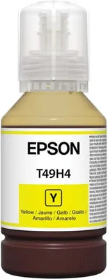 Zdjęcie produktu dla Epson Dye Sublimation Yellow T49N400 (140mL), Oryginalny, ty, Epson, SureColor F560, 140 ml, Indonezja