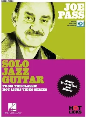 Obrázok produktu pre Joe Pass - Solo Jazz Guitar Book/Online Audio