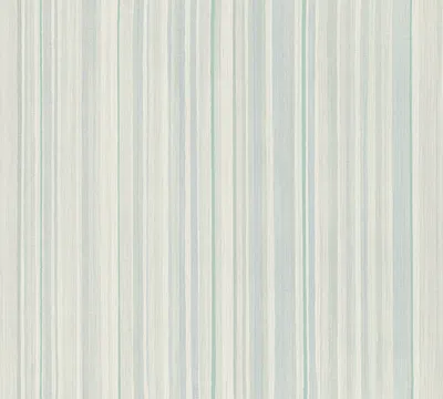 Produktbild von A.S. Création Streifentapete Attractive gestreifte Tapete Vliestapete blau weiß grün 10,05 m x 0,53 m