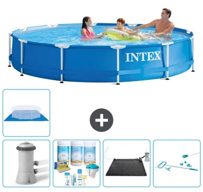 Produktbild von Frame Pool Rund - 366x76 cm - 6-teilig S21024