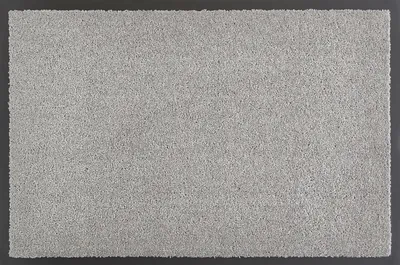 Produktbild von Fußmatte 60 x 90 cm Silber - Schmutzfangmatte für Haustür - Fußabtreter innen
