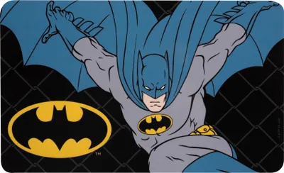 Produktbild von DC Comics Batman Brettchen - Batsign - Frühstücksbrettchen Schneidebrett aus Resopal